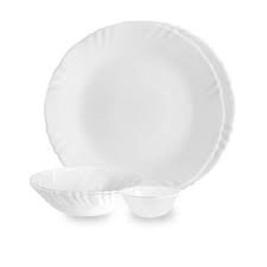 Plain Ceramic Dinner Set of 3 Pieces