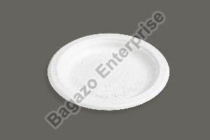 10 Inch 3 CP Round Bagasse Plate