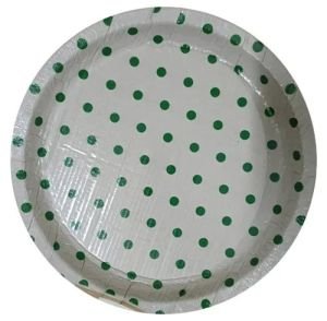 Disposable Printed Paper Plates