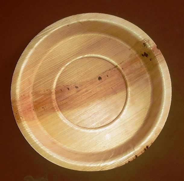 12Inch Round Areca Palm Leaf Plates