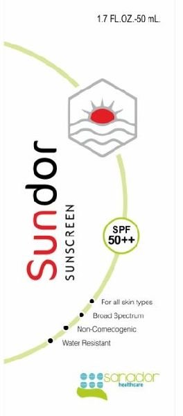 Sundor Sunscreen Gel
