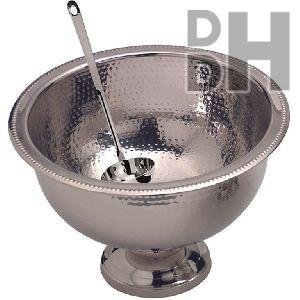Embossed Steel Punch Bowl
