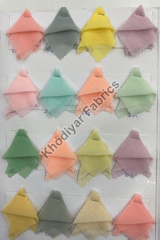 Fix Georgette Silk Fabric