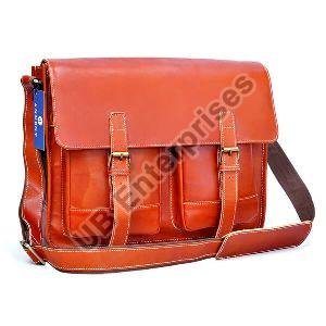 14.7 Inch Buffalo Leather Laptop Bag