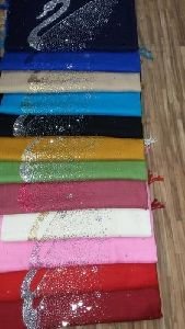 Angura Wool Stole With Sequence Work Stoles