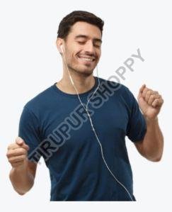 Mens Round Neck Plain T-Shirt