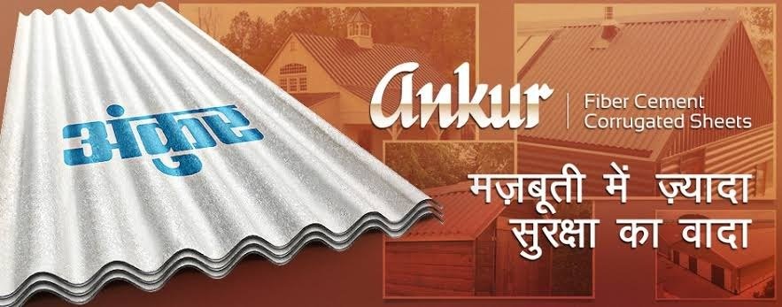 Ankur Fiber Cemnt Corrugated sheets