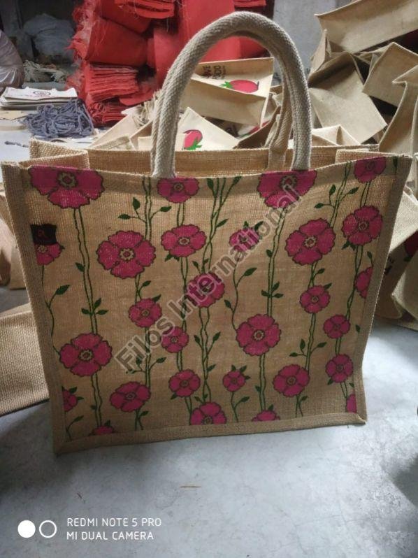 Printed Jute Bag