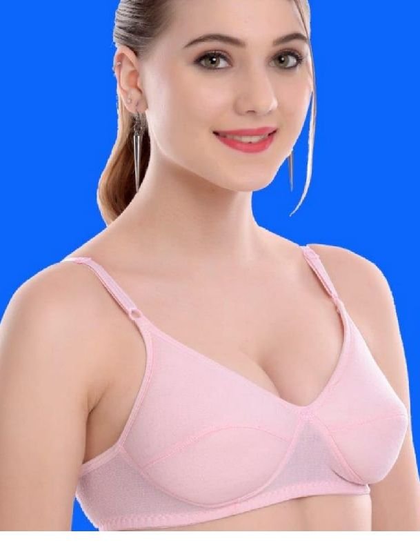 Cotton padded bra