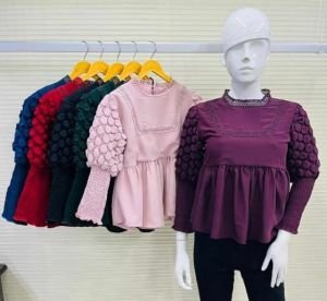 Ladies Designer Georgette Top