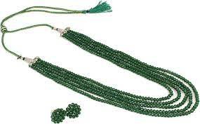 stone beaded necklace