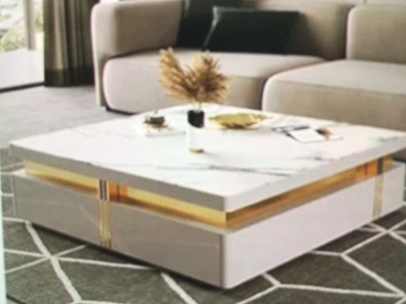 White Italian Center Table