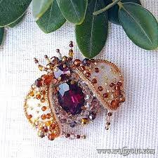 Beaded Brooches