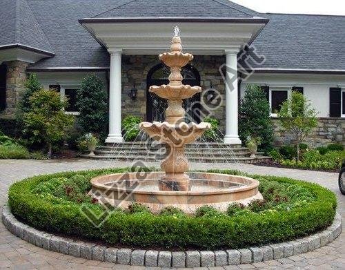 Pink Marble Fountain