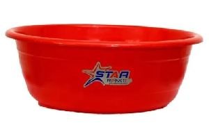 25L Red Plastic Tub
