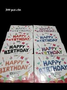 Happy birthday foil ballon