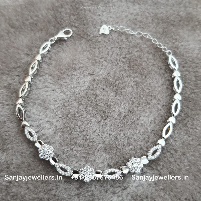 Silver Anklets Bracelet