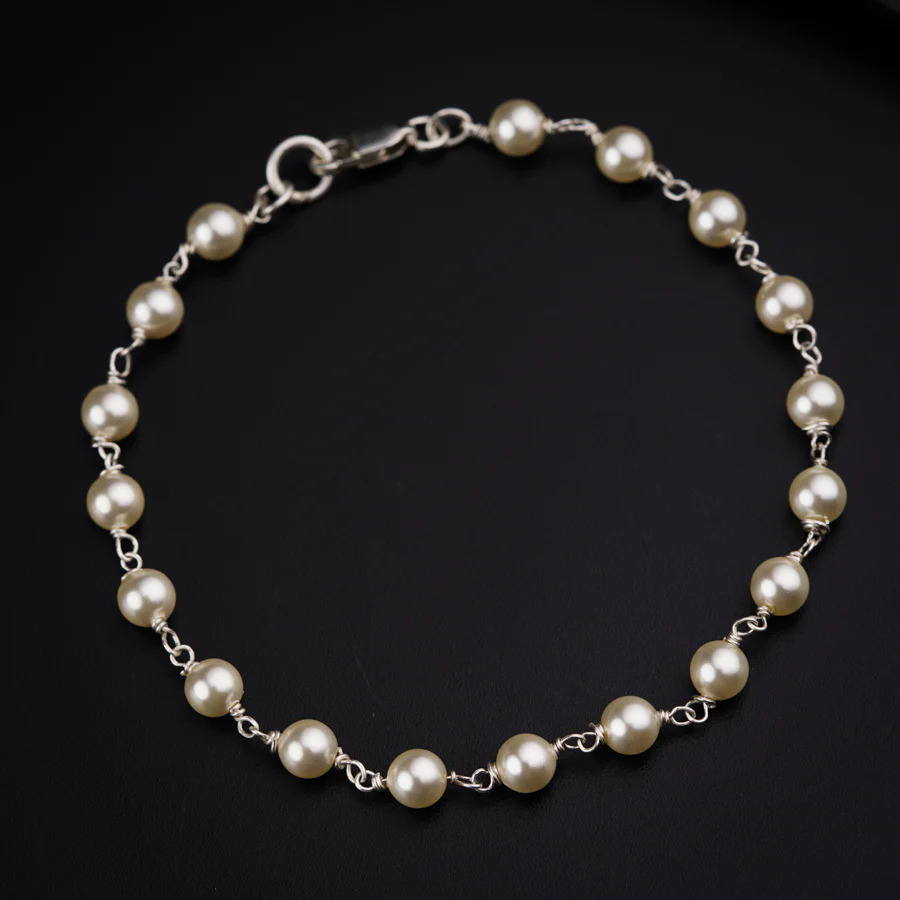 Pearl Silver Bracelets