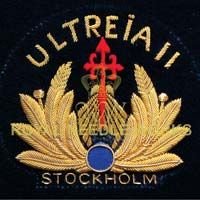 Hand Embroidered Cap Badges