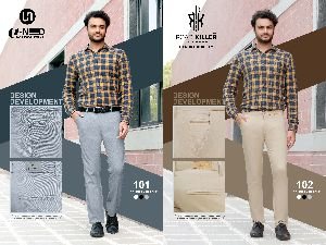 Road Killer Mens Cotton Trousers