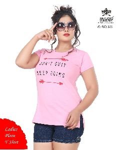 Ladies Round Neck T-Shirt