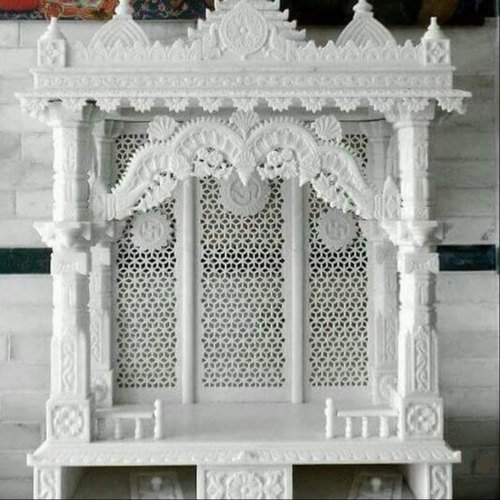 Marble Stone Fireplaces, Material : Marble, Color : White