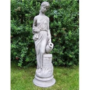 Marble Roman Lady Statue, Material : Marble