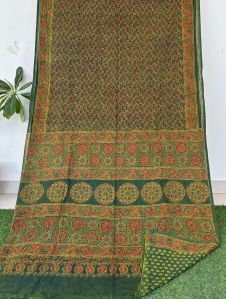 ajrakh saree