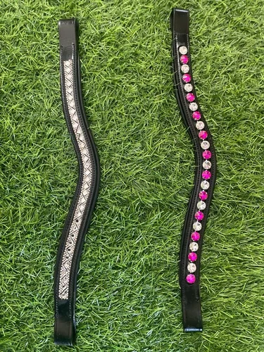 Brown Leather Brow Band Horse