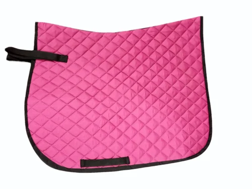 Diamond Quilted Polyester Saddle Pad