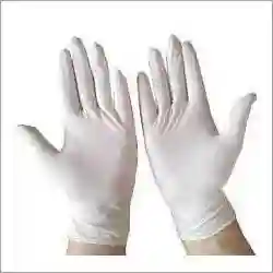 White Latexa Gloves