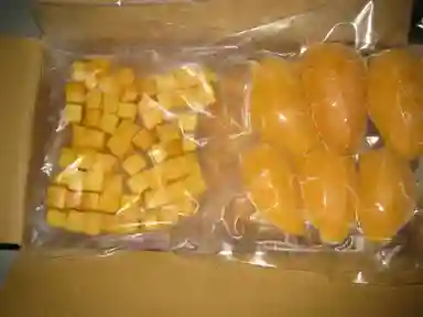 Yellow Natural Sweet Frozen Mango