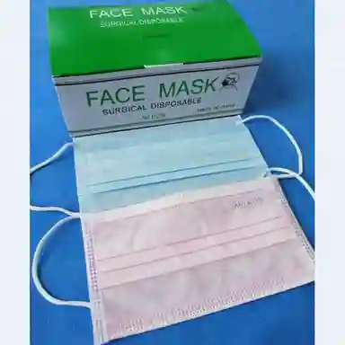 Blue Dust Proof Medical Disposable Face Mask