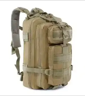 Khaki Compact Military Backpack