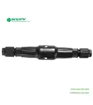 Black 4f2-15 Tuv Detachable Solar Fuse Connector 1500vdc For Solar Y Connector Mc4 Inline Fuse