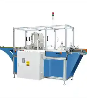 White Hardcover Book Interleaving Pile Stacking Machine