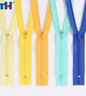 Reverse Coil Zipper Nylon Zipper No. 3 Close End Zipper Wholesale Made By Order No Stock