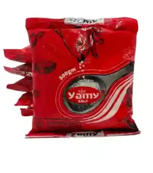 Yamy 500g Natural Product Egyptian Iodized Refined Edible Salt Packaging: Packet