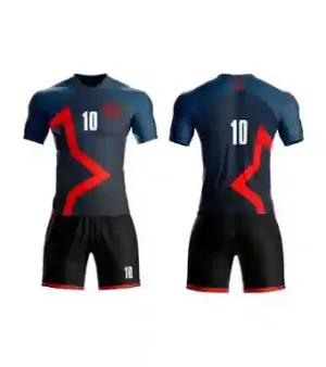 Customized 100% Polyester Soccer, Football Uniform