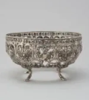 German Silver Bowl
