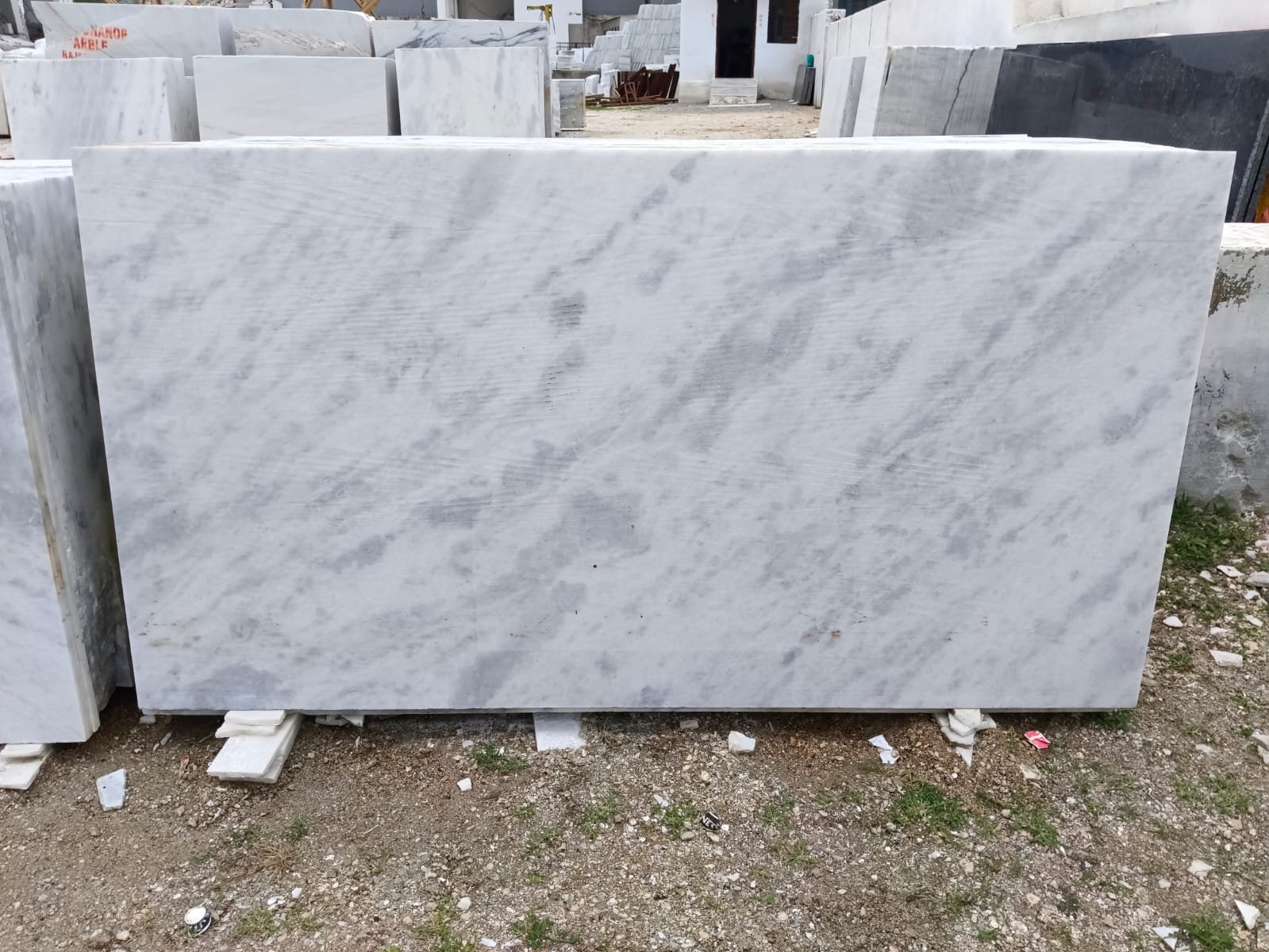 White Green Marble Slabs