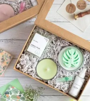 Graceful Lavender Tray Gift Pack, Design : Unique