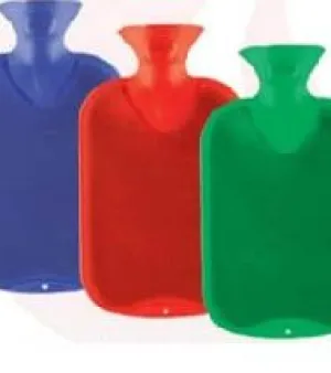 Hot Water Bottles, Material: Rubber, Pattern : Plain