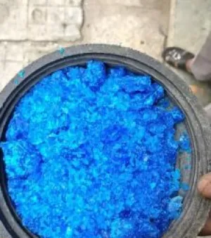 Blue Copper Sulphate Flakes for Swimming Pool, Form : Flakes