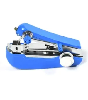 Small Portable Pocket Sewing Machine, Colour : Blue