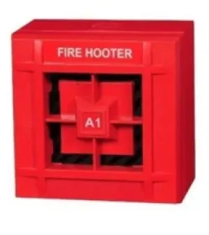 ABS Body Hooter,  Colour : Red