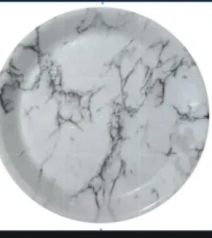 DINNER PLATE, DESIGN : MARBLE