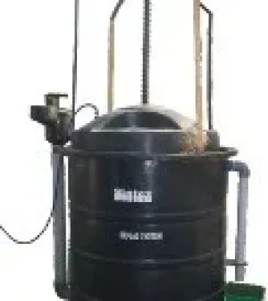  Bio Gas Holders, Colour ; Black