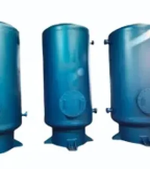 Vertical Ms Air Vessel, Material : Stainless Steel