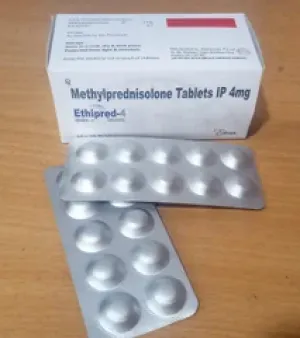 Methylprednisolone Tablets, Dose : 4 MG